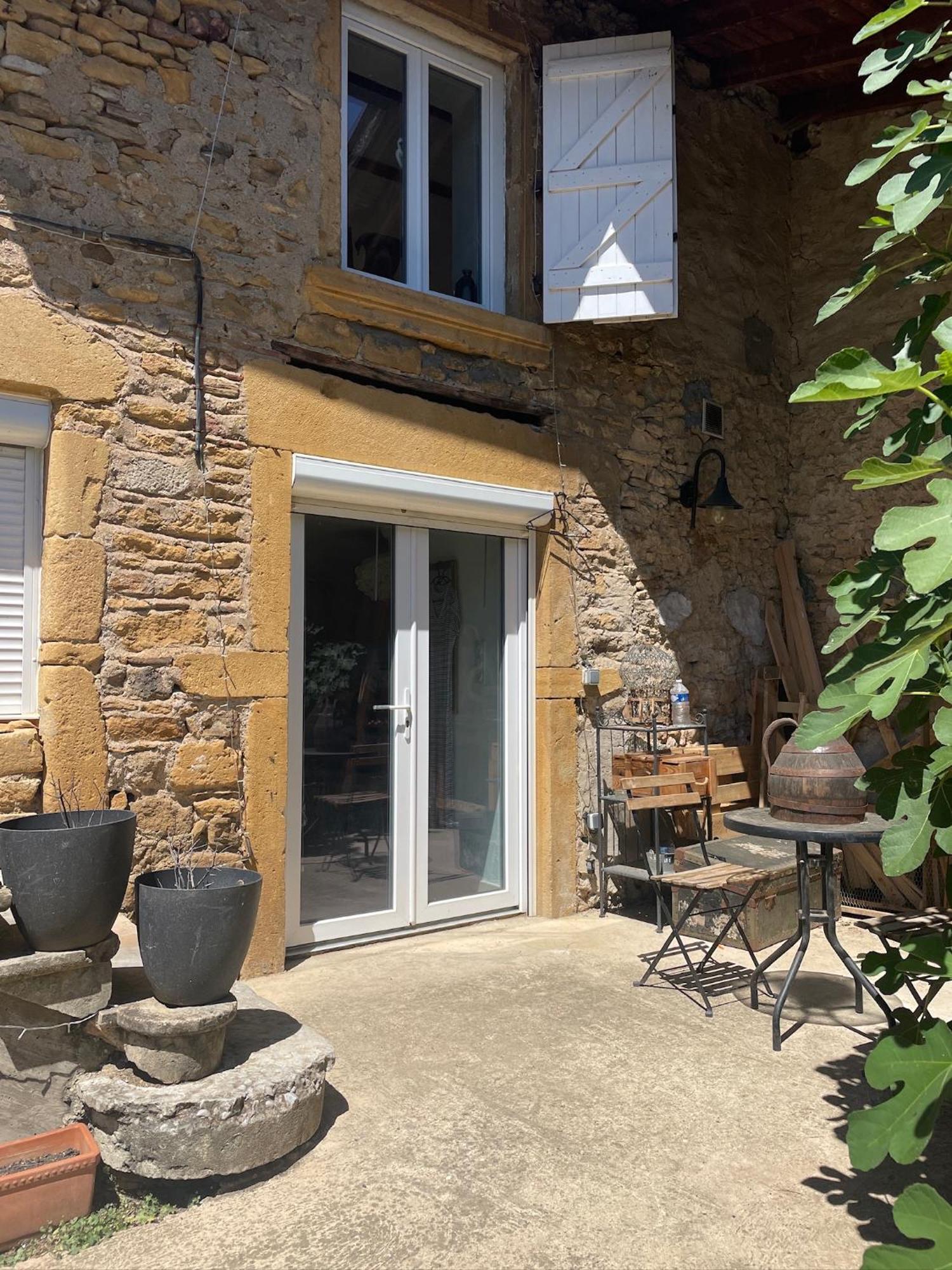 Petit Studio Aux Portes Du Beaujolais Saint-Germain-Nuelles Exterior foto